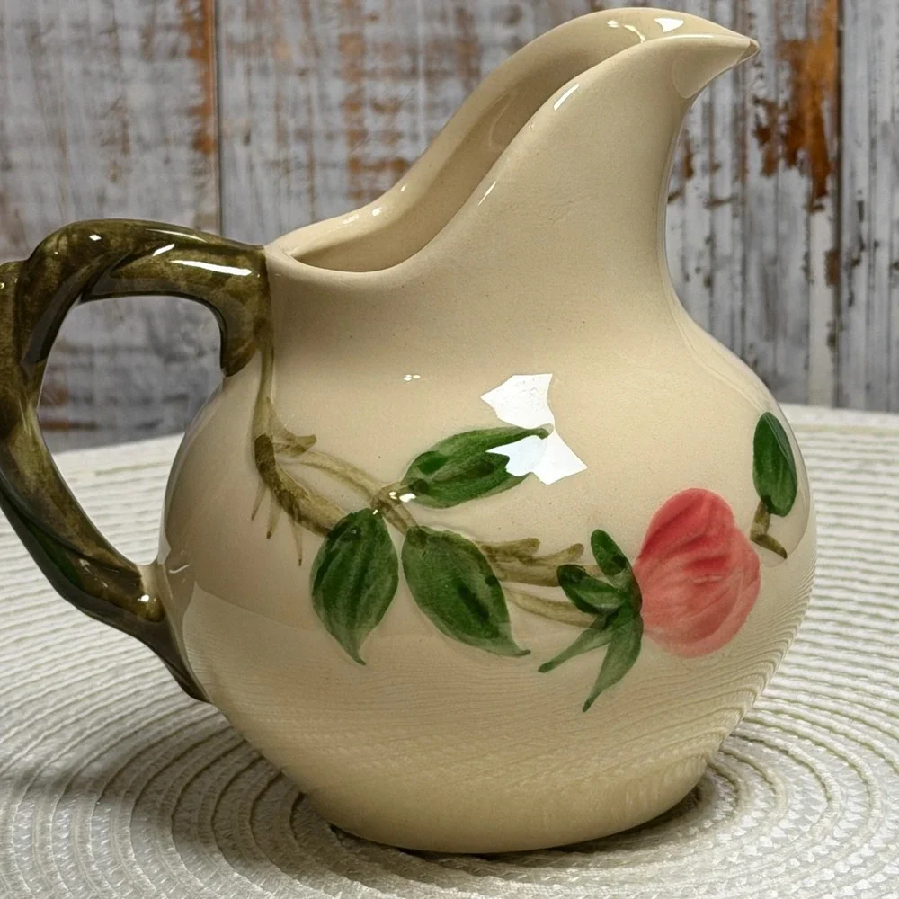 Franciscan Desert Rose Creamer Vintage Interpace Earthenware USA Pitcher 29-72